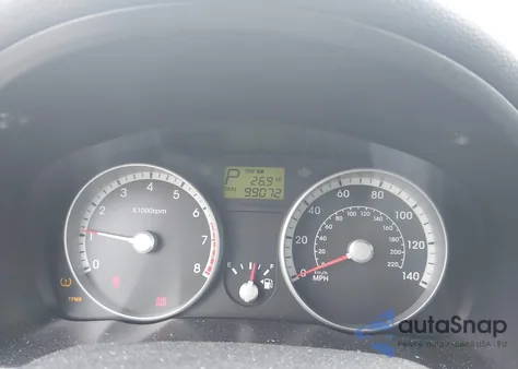 2009 Hyundai Accent Gls из США, поврежденный, VIN KMHCN46C79U330548